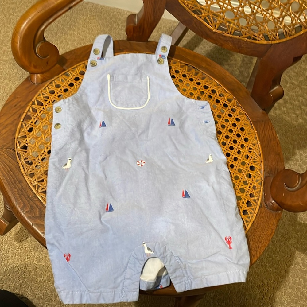 Nautical Baby Romper